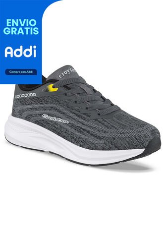 Tenis Running Vixler Gris-Ama Para Niño Croydon Croydon