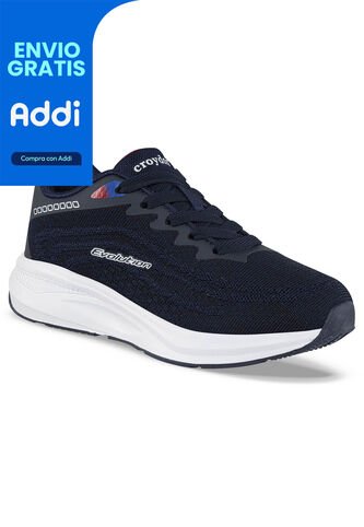 Tenis Running Vixler Azul Osc Para Niño Croydon Croydon