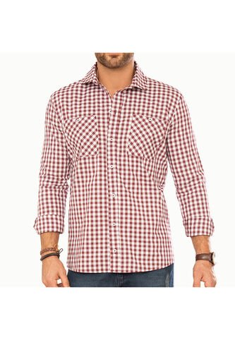 Camisa Juan Vino Para Hombre Croydon Croydon