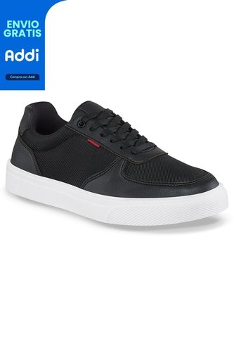 Tenis Urbanos Brooklyn Negro Croydon Para Hombre Croydon
