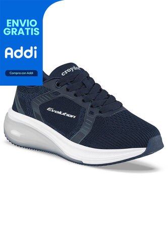 Tenis Running Dramon Azul Osc Para Niña Croydon Croydon