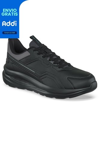 Tenis Urbanos Fyber Negro Croydon Para Hombre Croydon
