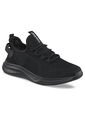 Tenis Running Sonk Negro-Negro Para Mujer Croydon de Croydon