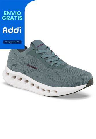Tenis Running Dylez Gris Para Mujer Croydon Croydon