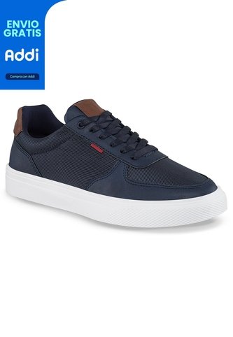 Tenis Urbanos Brooklyn Azul Croydon Para Hombre Croydon