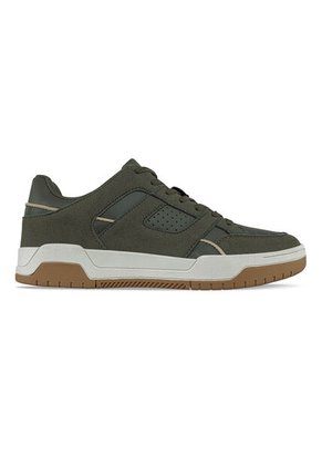 Tenis Urbanos Qabar Verde Osc Croydon Para Hombre