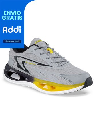 Tenis Running Dryno Gris Para Hombre Croydon Croydon