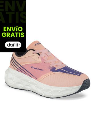 Tenis Running Bukir Rosa Croydon Para Mujer Croydon