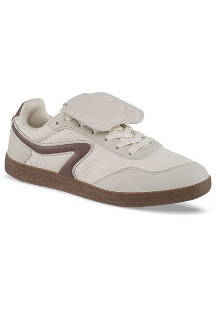 Tenis Urbanos Pedom Beige-Beige Croydon Para Mujer