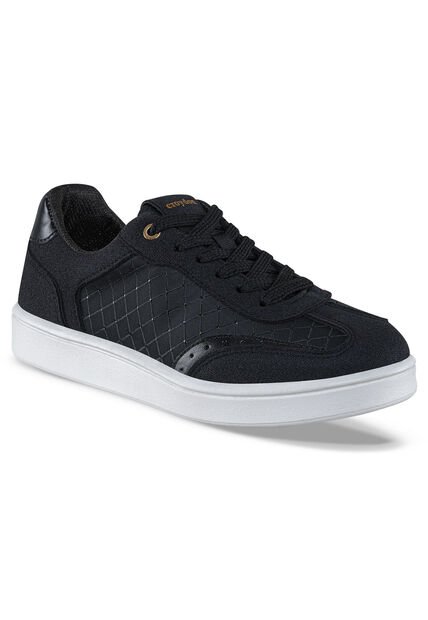 Tenis Urbanos Aurel Negro Croydon Para Mujer
