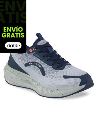 Tenis Running Vebar Gris Croydon Para Hombre Croydon