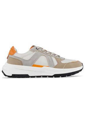 Tenis Urbanos Yabar Beige-Gris Croydon Para Hombre