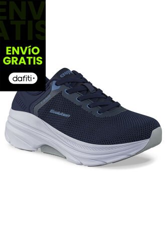 Tenis Running Soline Azul Osc Croydon Para Mujer Croydon