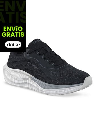 Tenis Running Seph Negro-Gris Croydon Para Mujer Croydon