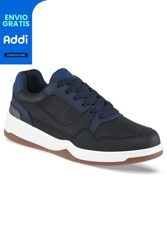 Tenis Urbanos Manzur Negro Croydon Para Hombre Croydon