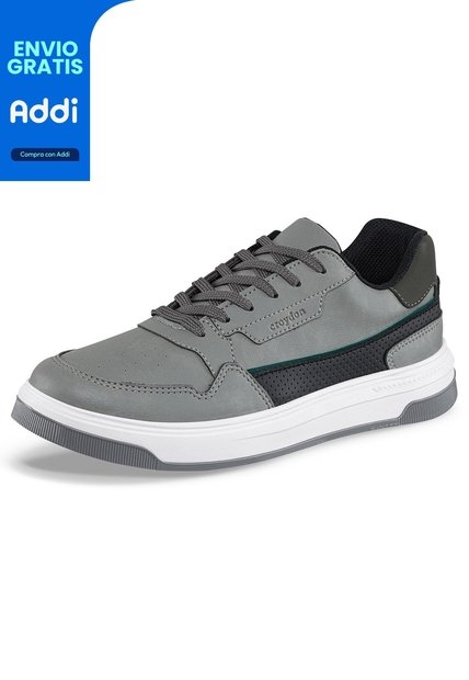 Tenis Urbanos Isak Gris Croydon Para Hombre