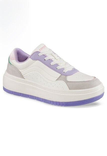Tenis Urbanos Ilyra Beige-Mora Croydon Para Mujer