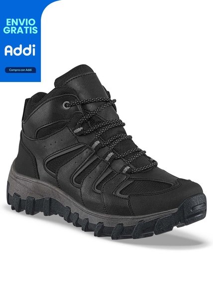 Botas Outdoor Analya Negro Croydon Para Mujer
