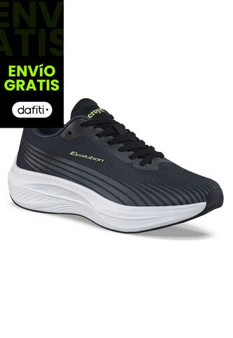 Tenis Running Pexil Negro Croydon Para Hombre Croydon