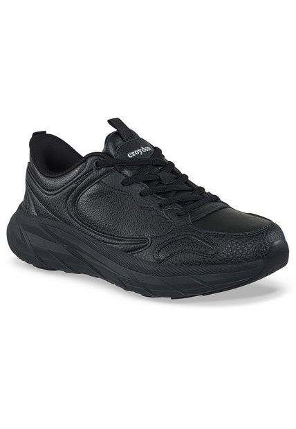 Tenis Colegio Lineax C Negro Croydon Para Niño Y Niña