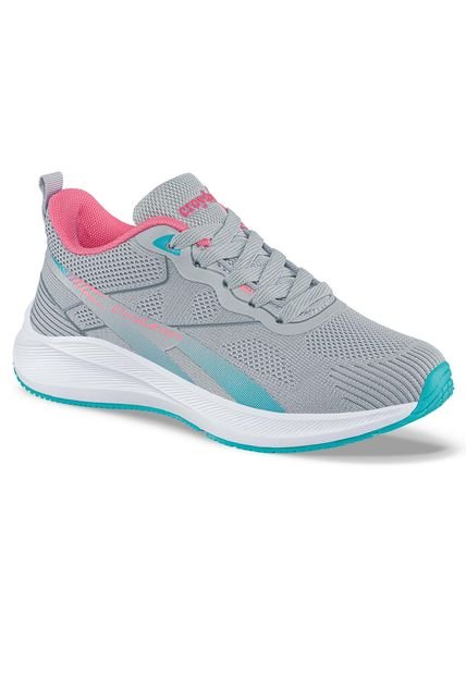 Tenis Necos Gris Para Niña Croydon