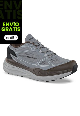 Tenis Running Meman Gris Croydon Para Hombre Croydon