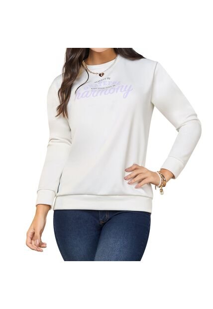 Buzo Valentina Marfil Croydon Para Mujer