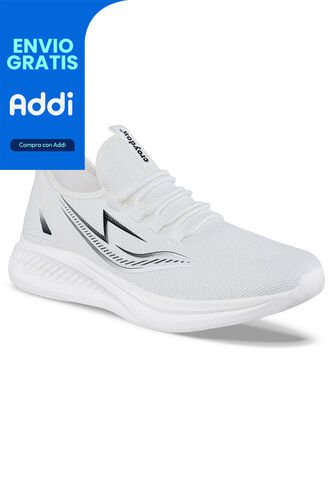 Tenis Running Drazz Blanco Para Hombre Croydon Croydon