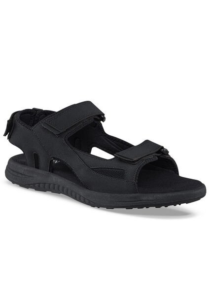 Sandalias Casuales Kratos Negro Croydon Para Hombre