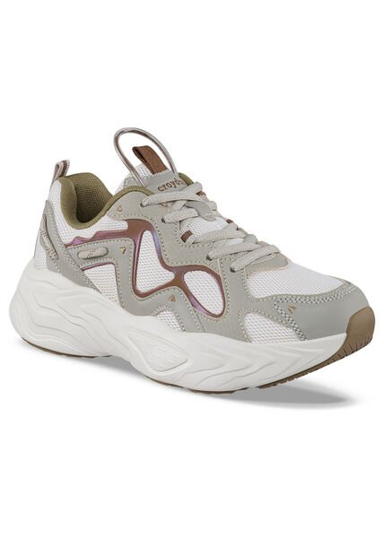 Tenis Urbanos Rucoz Beige Croydon Para Mujer