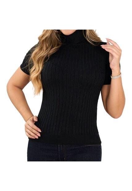 Blusa Antonela Negro Croydon Para Mujer