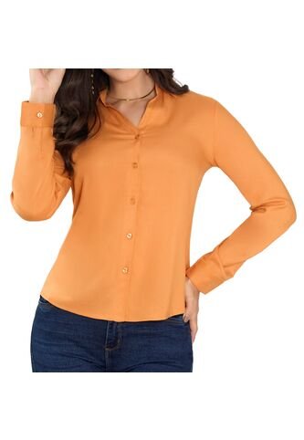 Blusa Ela Mostaza Croydon Para Mujer Croydon
