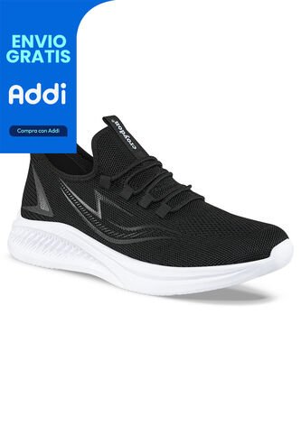 Tenis Running Drazz Negro Para Hombre Croydon Croydon