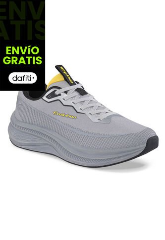 Tenis Running Qijoy Gris Croydon Para Hombre Croydon