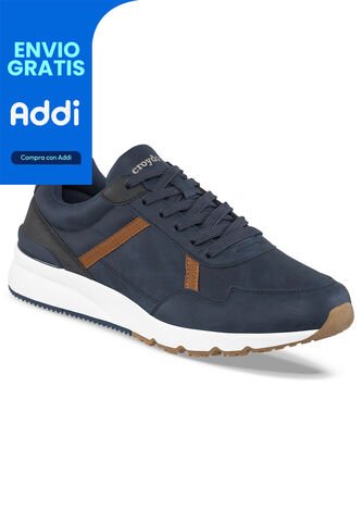 Tenis Urbanos Qrix Azul Osc Para Hombre Croydon Croydon