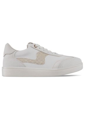 Tenis Urbanos Brendha Beige-Oro Croydon Para Mujer