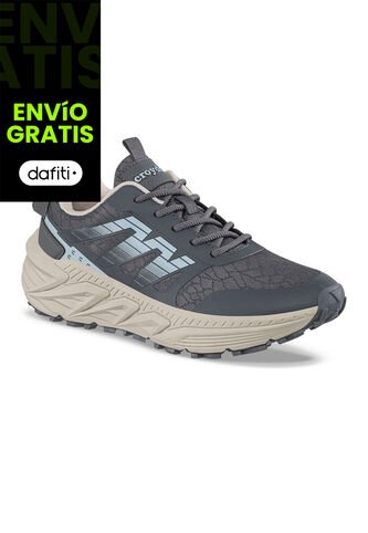 Tenis Trail Running Nigov Gris Croydon Para Hombre Croydon