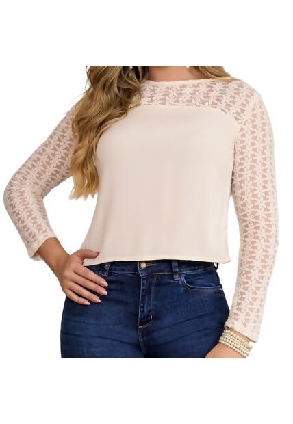 Blusa Oriana Marfil Croydon Para Mujer