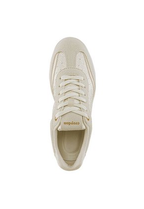 Tenis Urbanos Aurel Beige Croydon Para Mujer