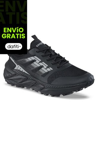 Tenis Trail Running Nigov Negro Croydon Para Hombre Croydon