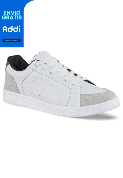 Tenis Urbanos Machado Blanco Para Hombre Croydon