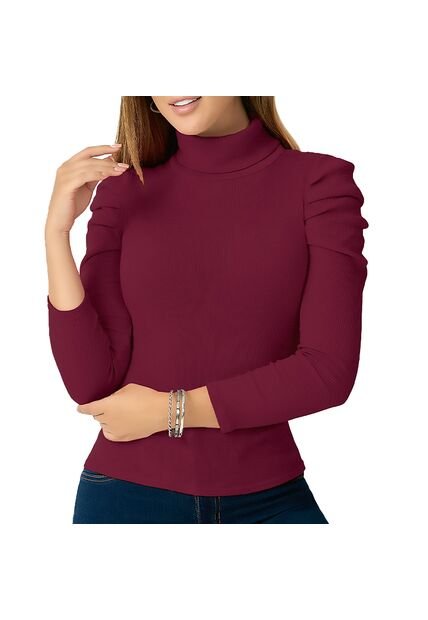 Blusa Hermione Vino Croydon Para Mujer