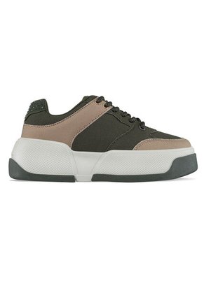 Tenis Casuales Laspo Verde Croydon Para Mujer