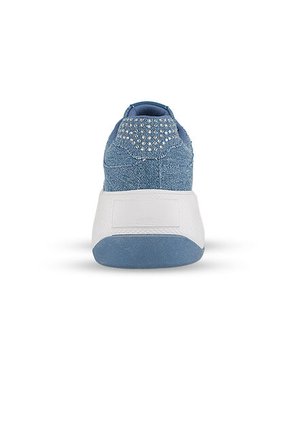 Tenis Casuales Laspo Azul Croydon Para Mujer