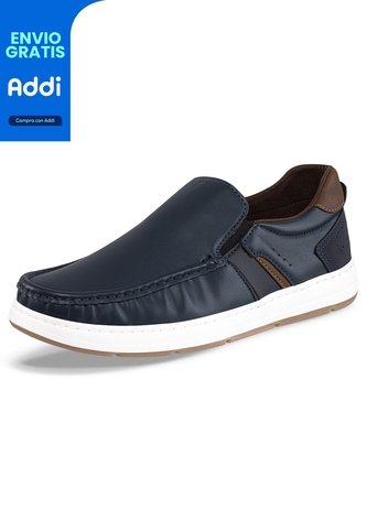 Tenis Casuales Fred Azul Para Hombre Croydon Croydon