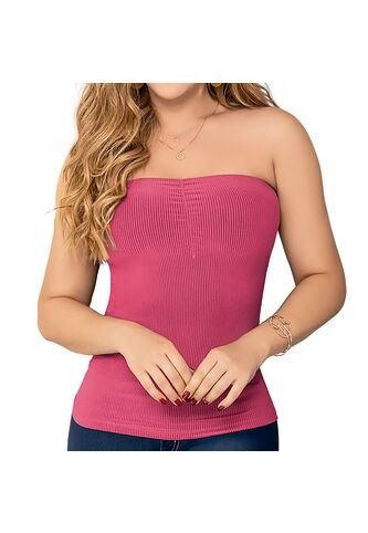 Blusa Coqueta Fucsia Croydon Para Mujer Croydon