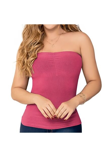 Blusa Coqueta Fucsia Croydon Para Mujer