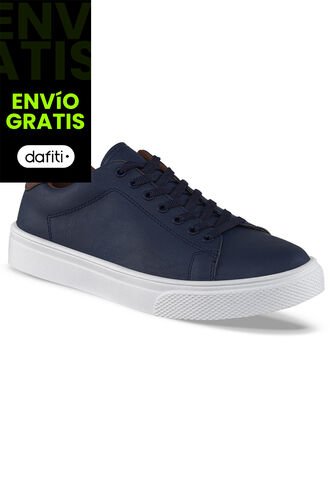 Tenis Urbanos Benji Azul Croydon Para Hombre Croydon