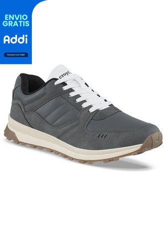 Tenis Urbanos Fuder Gris Para Hombre Croydon Croydon