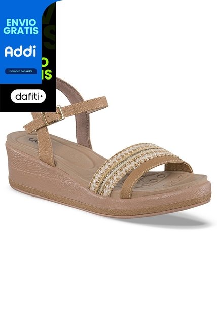 Sandalias Tacón Rosana Café Para Mujer Croydon